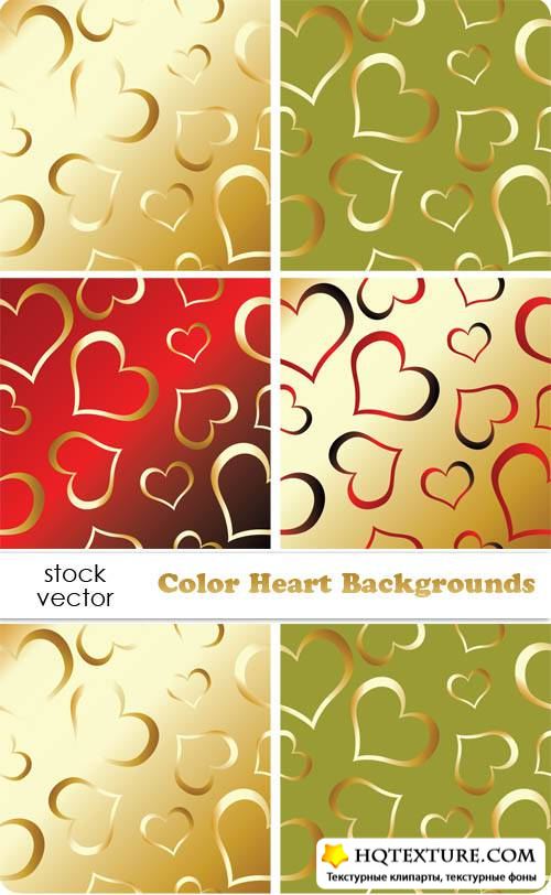   - Color Heart Backgrounds 