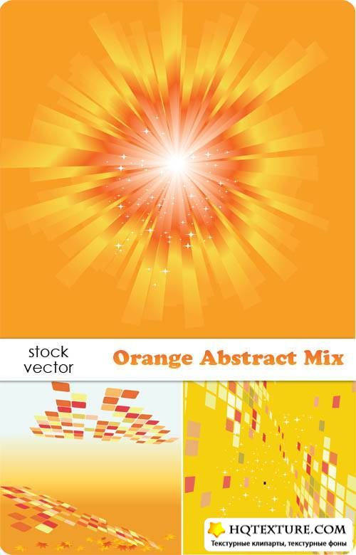   - Orange Abstract Mix