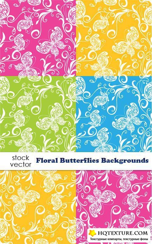   - Floral Butterflies Backgrounds