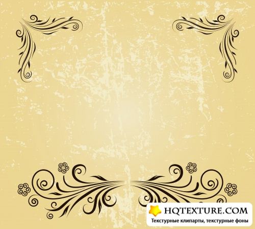 Stock Vector - Vintage Template