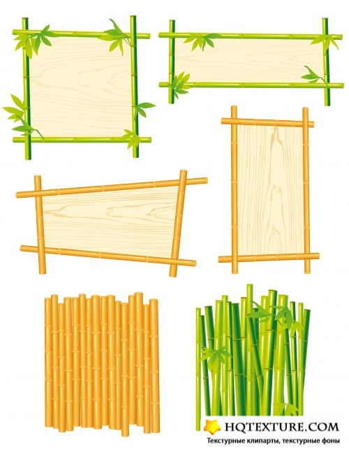 Stock Vectors - Bamboo Frame |  