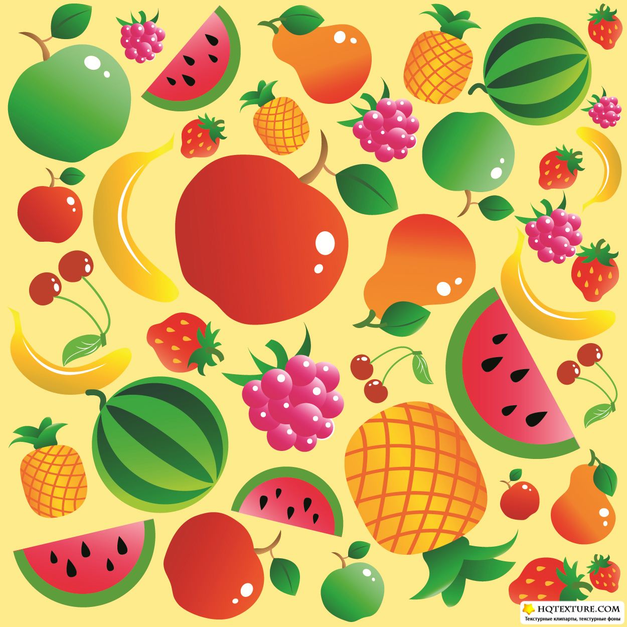 Fruits Seamless Pattern Free Svg - Riset