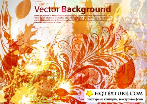 Stock Vector - Autumn Grunge Backgrounds