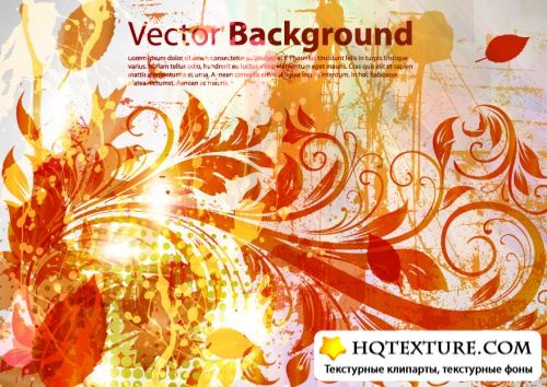 Stock Vector - Autumn Grunge Backgrounds