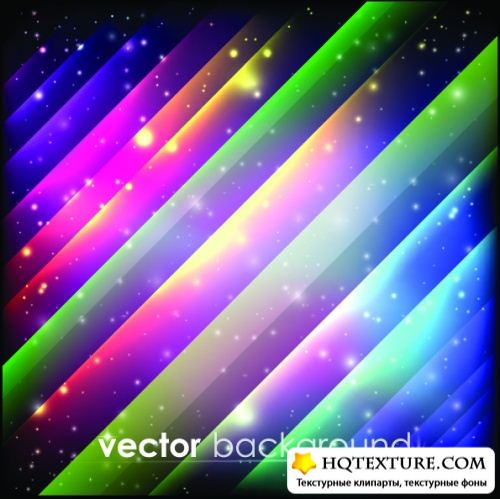 Stock Vector - Colorful Space Backgrounds
