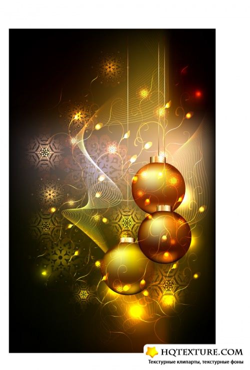 Gold Christmas backgrounds 2