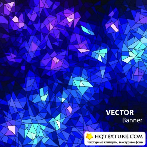Stock Vector - Abstract Mosaic Backgrounds