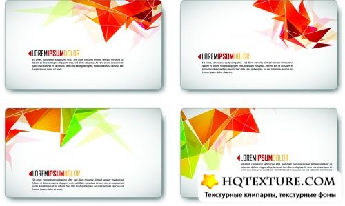 Modern Business Cards Vector