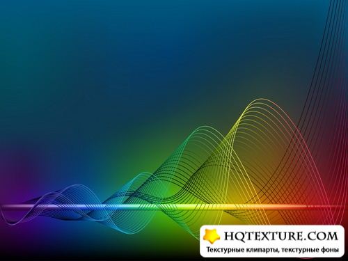 Stock Vector: Abstract rainbow background |   