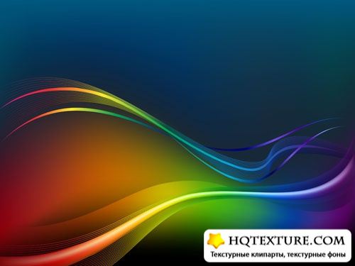 Stock Vector: Abstract rainbow background |   