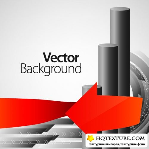 Fold arrow vector background vol.2