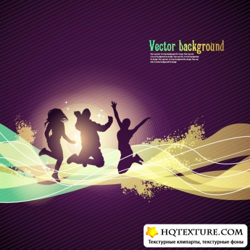 Stock Vector - Colour Abstract Backgrounds