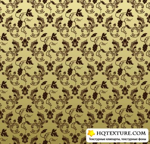 Stock Vector - Seamless Vintage Backgrounds