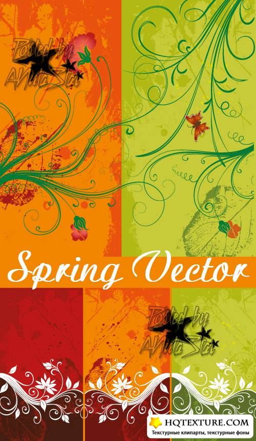 Spring Vector