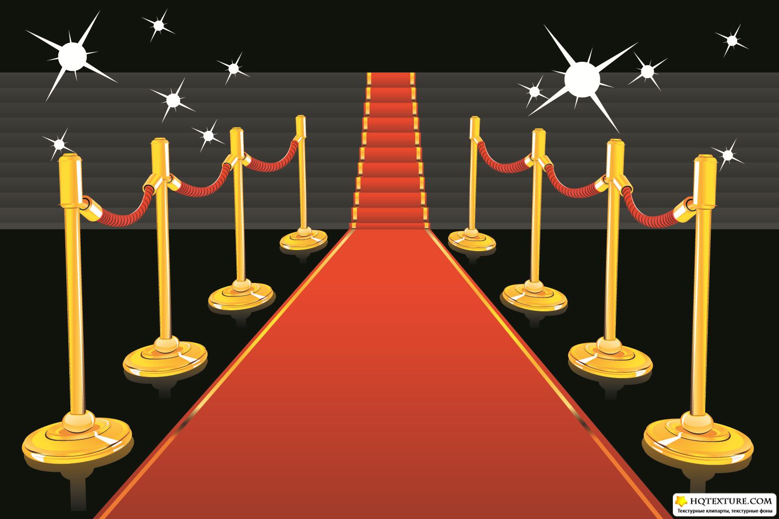 Stairs & Red Carpet Vector » Векторные клипарты, текстурные фоны