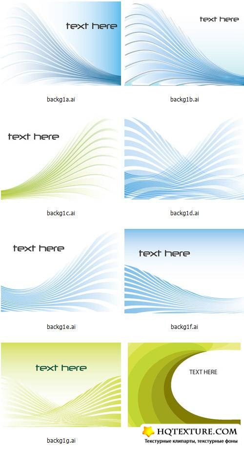 Vector Template Backgrounds
