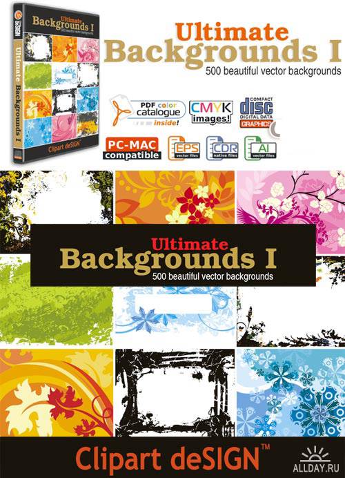 ClipArt Design - Ultimate Backgrounds 1