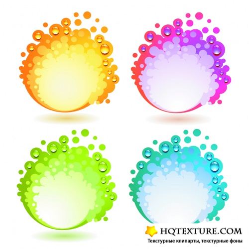 Abstract Color Backgrounds Vector 3