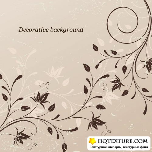 Background with decoration - Stock Vectors |    