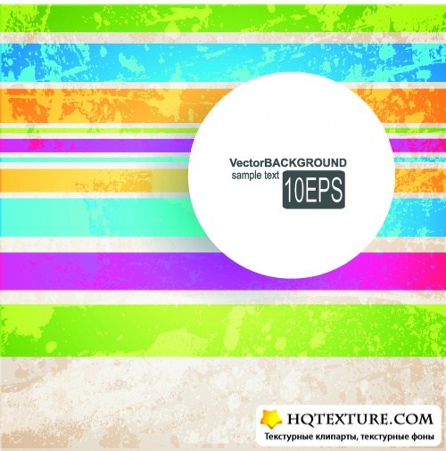 Grunge Color Backgrounds Vector