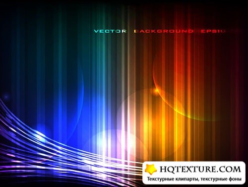 Stock Vector: Abstract neon background |   