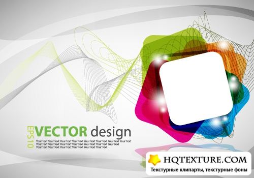 Abstract colorful vector backgrounds
