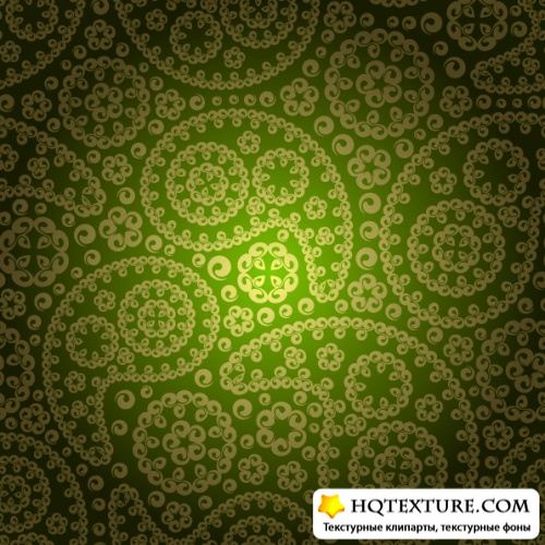 Stock Vector - Paisley Floral Backgrounds 3