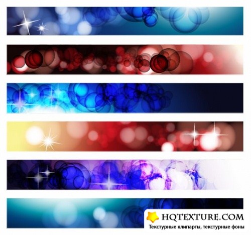 Amazing abstract backgrounds and banners