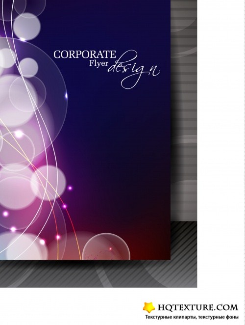 Corporate flyer or brochure design
