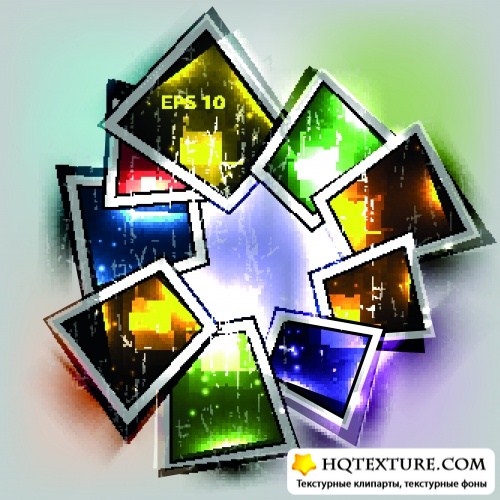     | Luxurious glass vector background