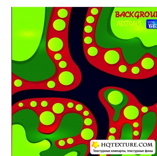    4 | Creative backgrounds abstract vector set 4
