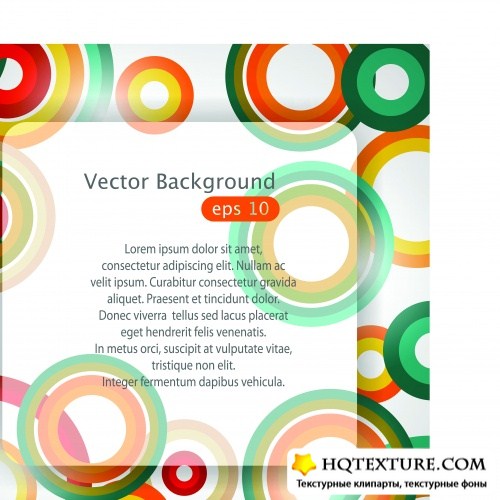      | Template banner lines and circle vector