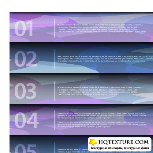     | Banner or ribbons design template vector 