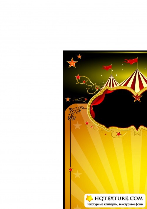 Постер цирк | Circus poster vector