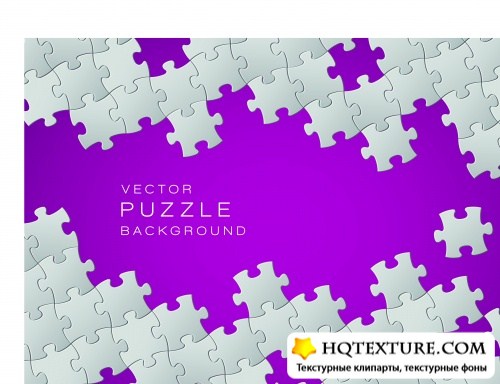   | Template puzzle vector