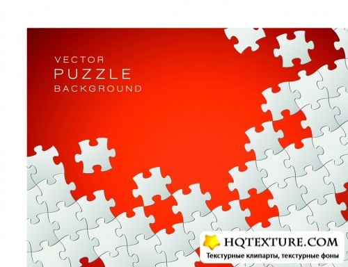  | Template puzzle vector