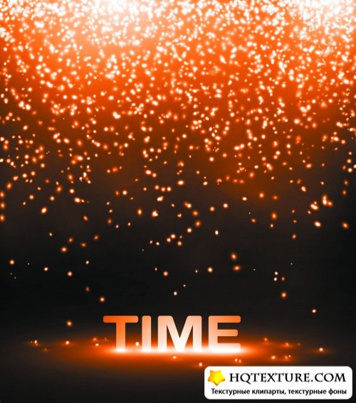 Glowing Abstract Backgrounds Vector
