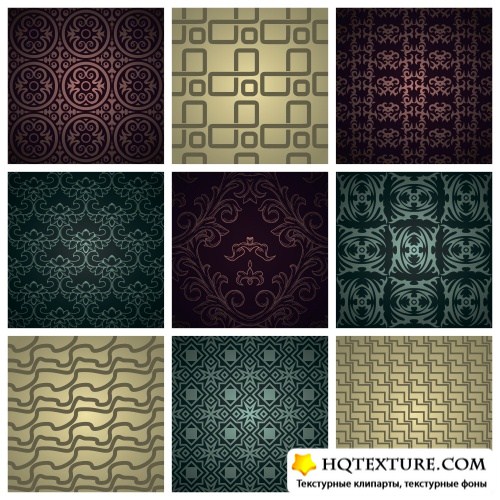 Set of seamless patterns 