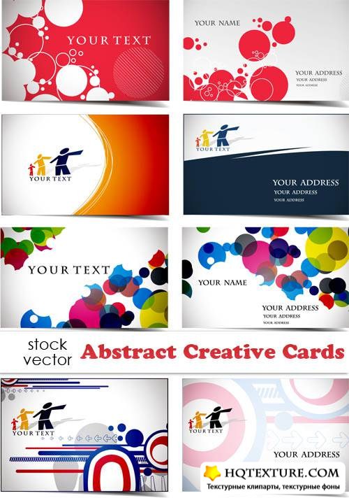   - Abstract Creative Cards