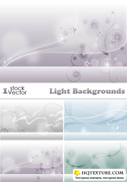 Light Backgrounds Vector
