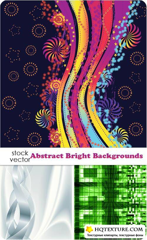 Векторный клипарт - Abstract Bright Backgrounds