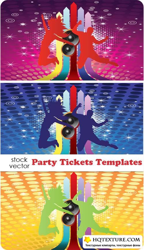   - Party Tickets Templates