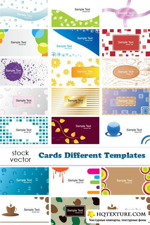   - Cards Different Templates