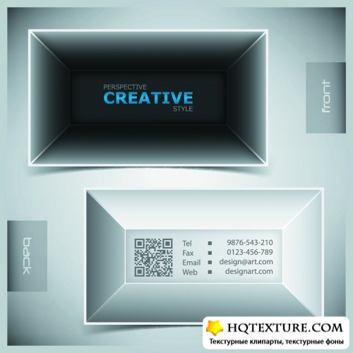 Creative Business Cards Vector 4 