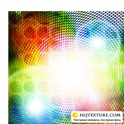    | Pixels and light vector backgrounds
