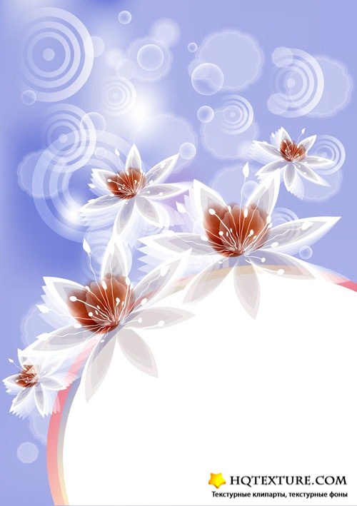 Нежный фон с цветами 4 | Delicate flowers background 4