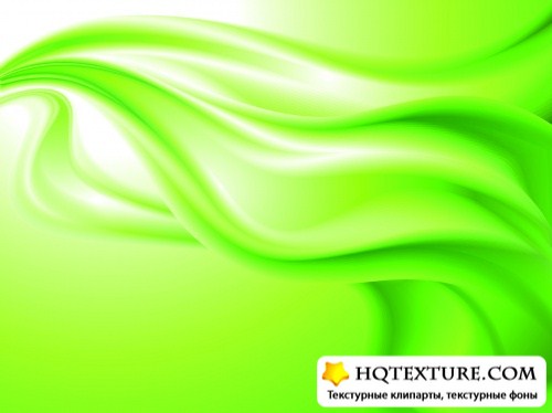 Green Abstract Backgrounds Vector 3