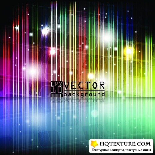 Glowing Futuristic Backgrounds Vector 