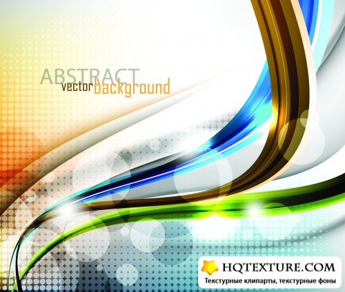 Color Abstract Backgrounds Vector 3 