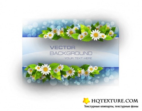 Spring Backgrounds Vector 2